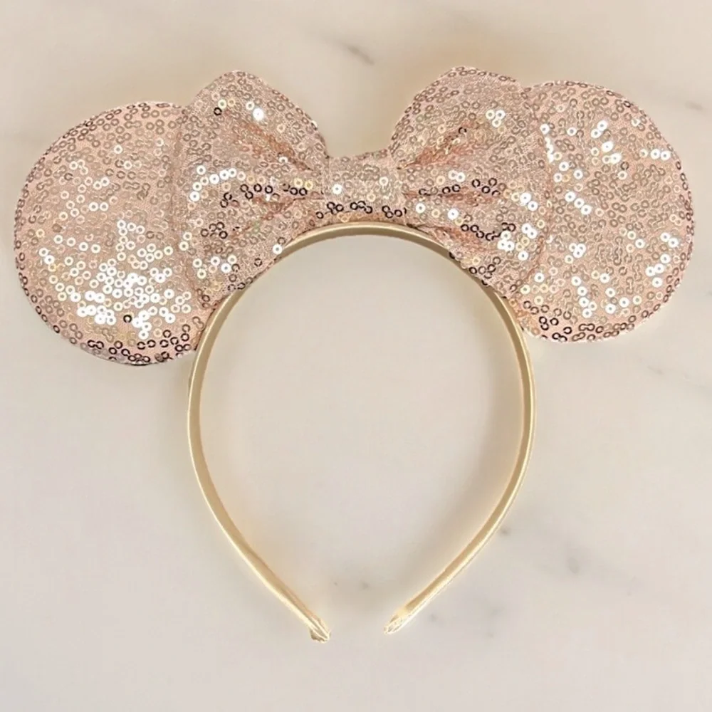 Minnie Mouse Gold/Pink Ears